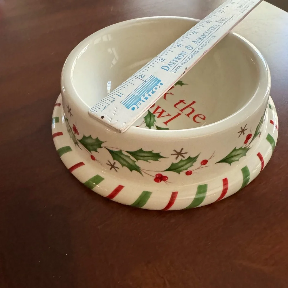 NWT Lenox Pet Bowl